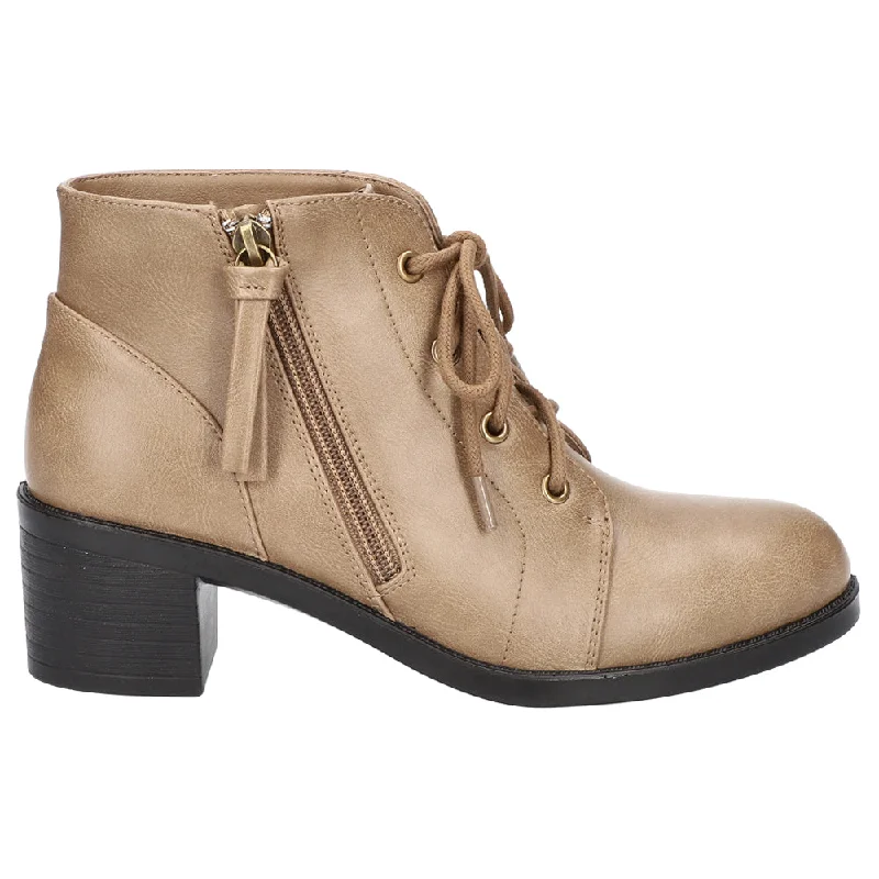 Becker Round Toe Zippered Booties