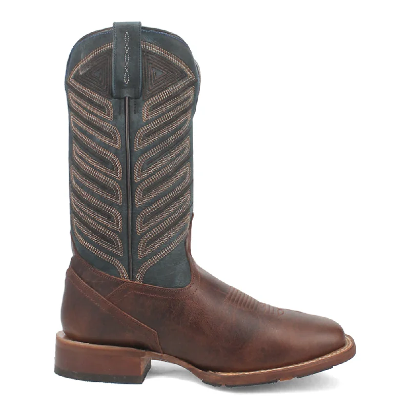 Ivan Embroidered Square Toe Cowboy Boots