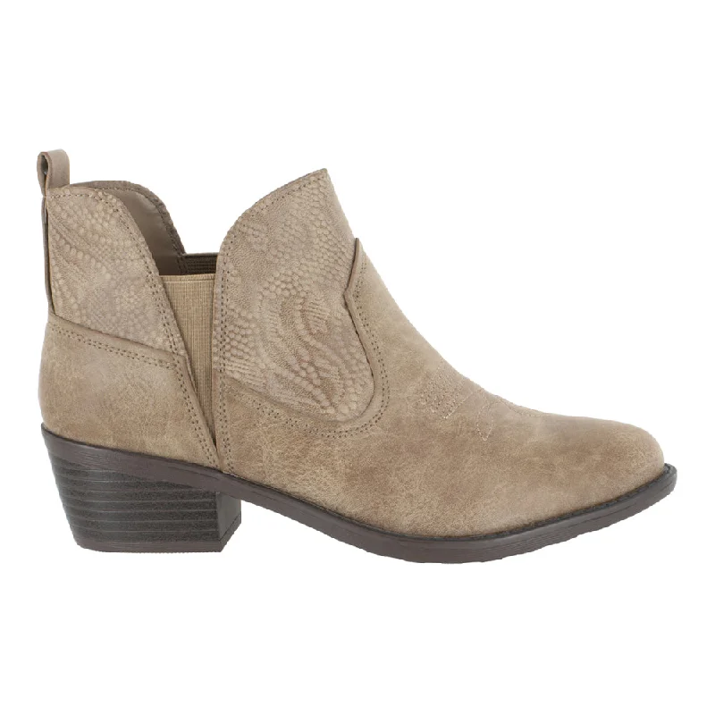 Legend Round Toe Western Booties