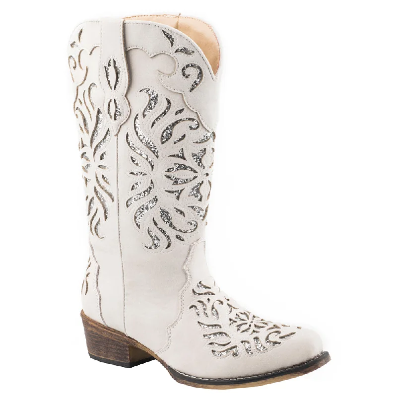 Riley Glitz Snip Toe Cowboy Boots