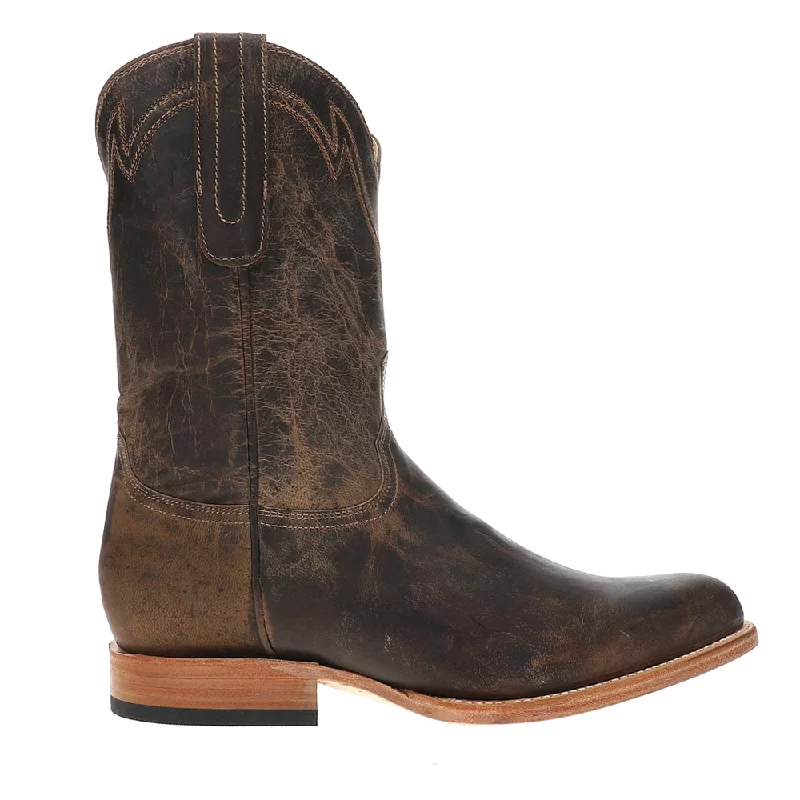 Roughstock Zip Round Toe Cowboy Boots