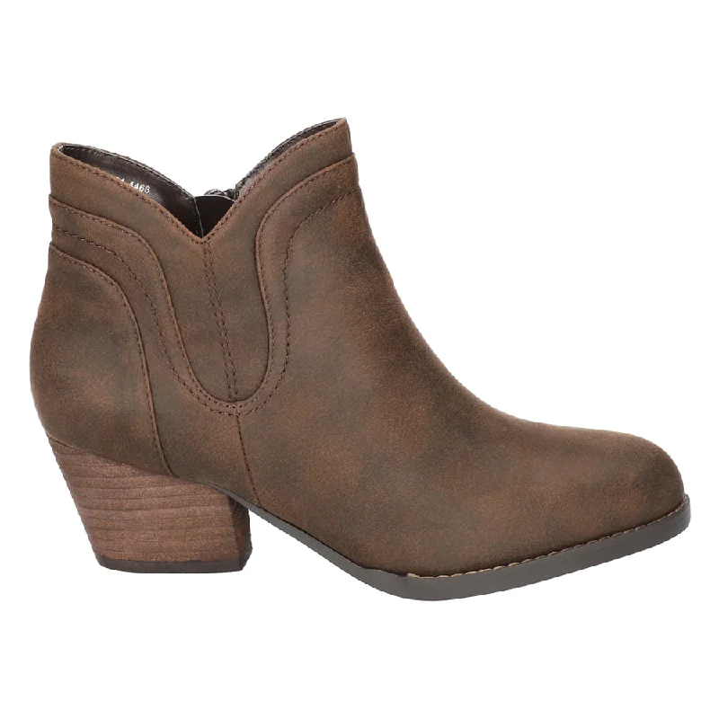 Trust Round Toe Zippered Booties