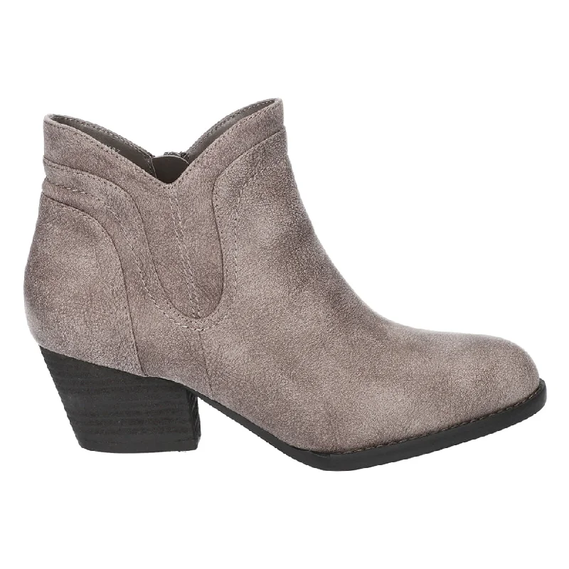 Trust Round Toe Zippered Booties