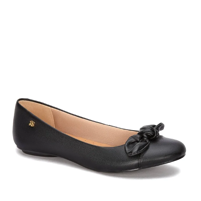 Andrea Leather Comfort Ballerinas