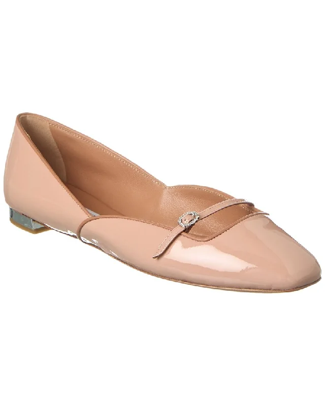 Aquazzura Soul Sister Patent Ballerina Flat