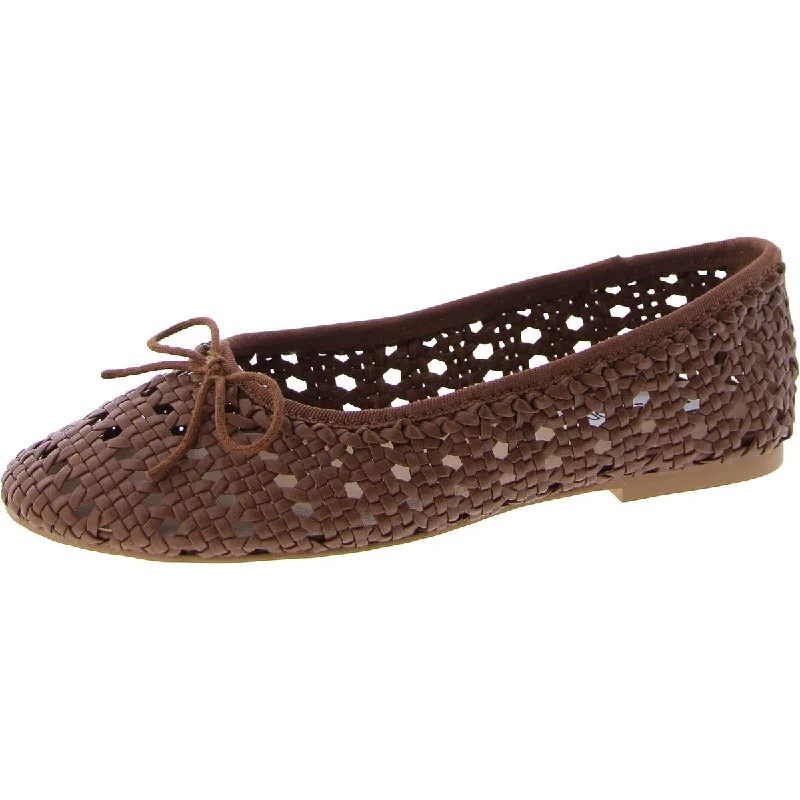 Bellini Womens Woven Flat Ballet Flats