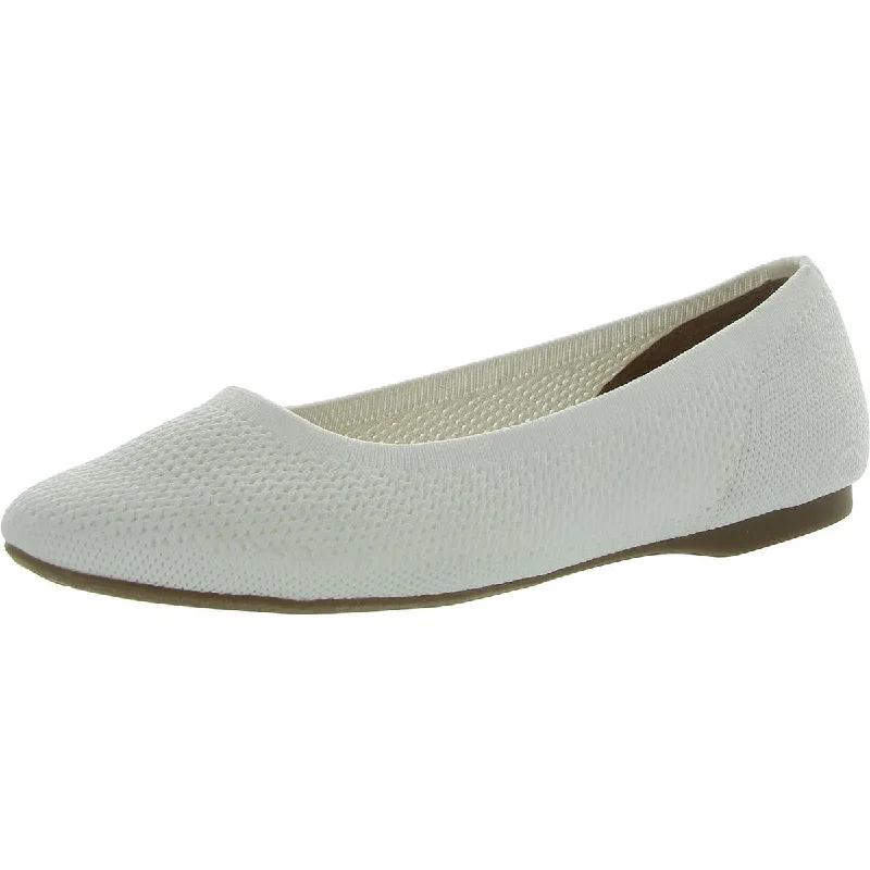 Bevin 15 Womens Knit Slip On Ballet Flats