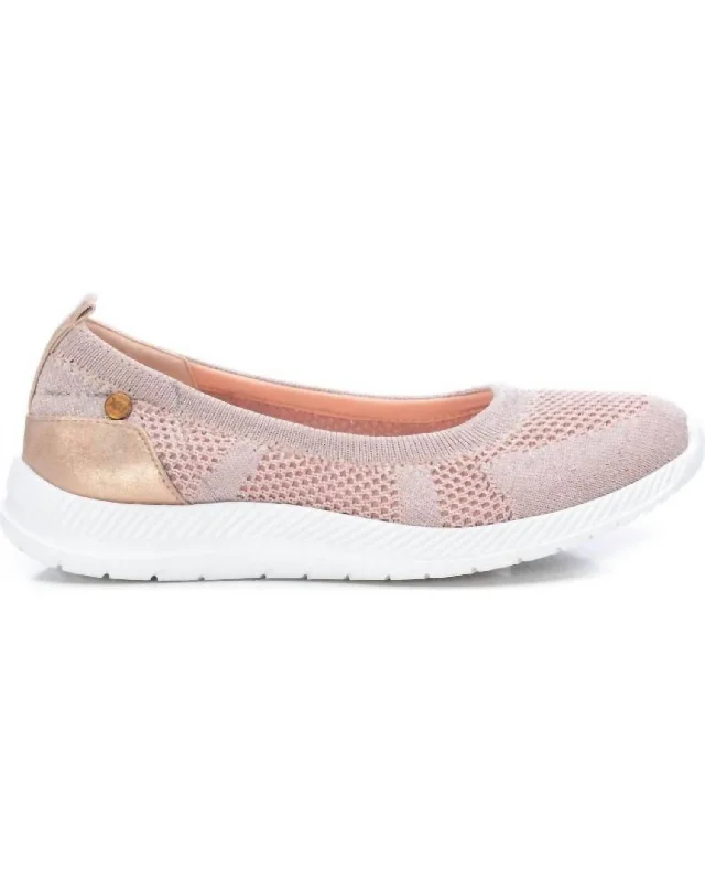 Women's Ballet Flats In Nude