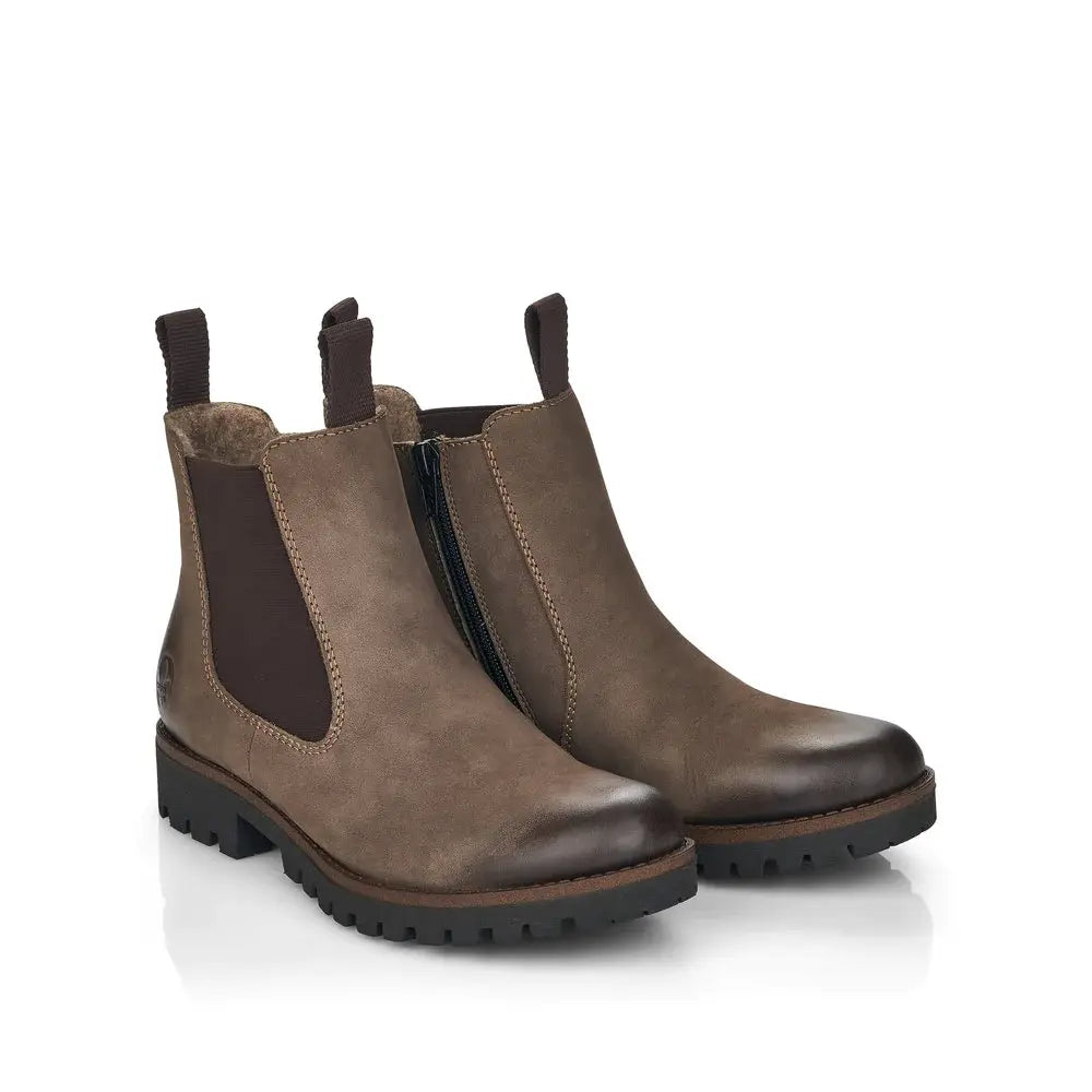 Side Zip Chelsea Boot Mud