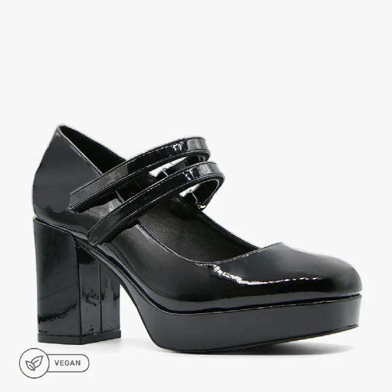 HELLA BLACK PATENT