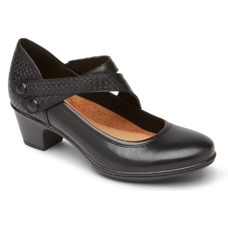 Cobb Hill Kailyn Heel Black Leather (Women's)