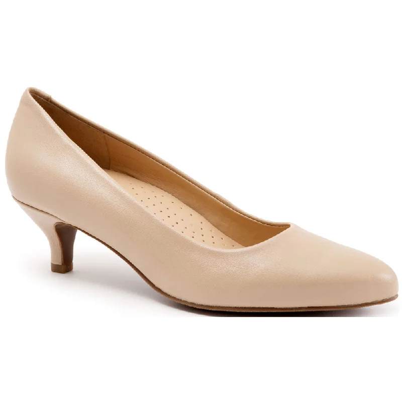 Trotters Kiera Heel Nude Leather (Women's)