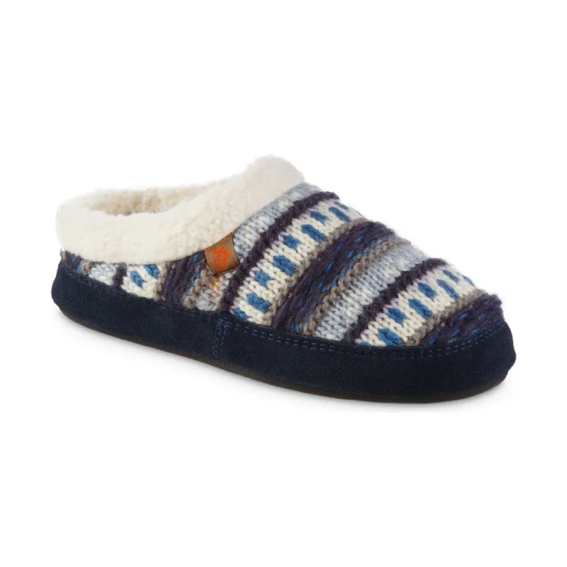 Acorn Women's Hoodback Slipper - Navy/Blue