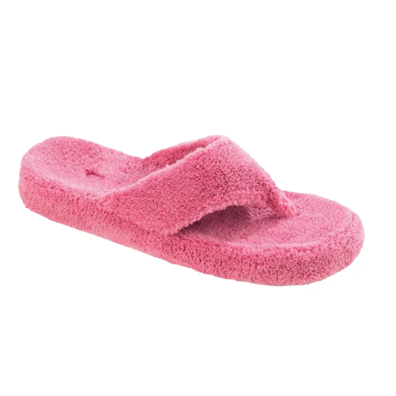 Acorn Women's Spa Thong Slipper - Azalea