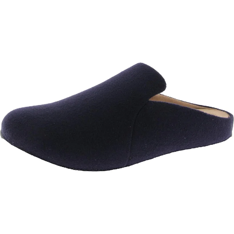 Chrissie II Haus Felt Womens Round Toe Slip On Slide Slippers