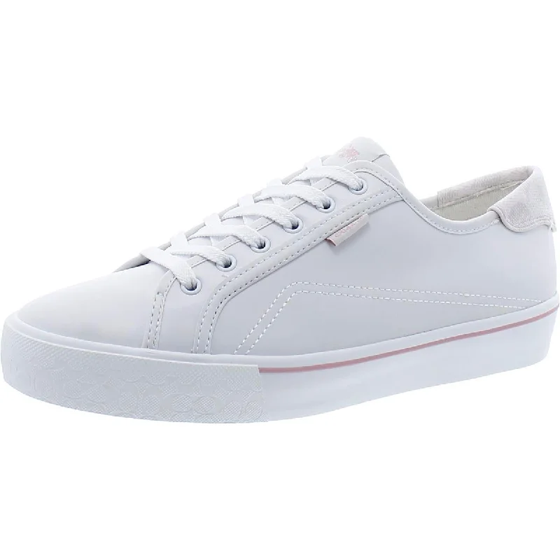 Coach Womens CITYSOLE  Leather Lace up Casual And Fashion Sneakers