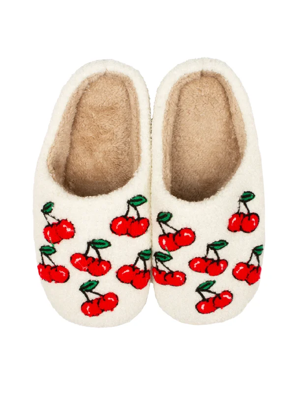 Cherry Slippers