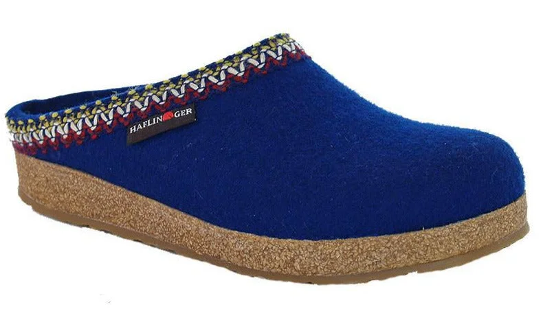 Haflinger Unisex Grizzly Zig Zag Slipper Clog