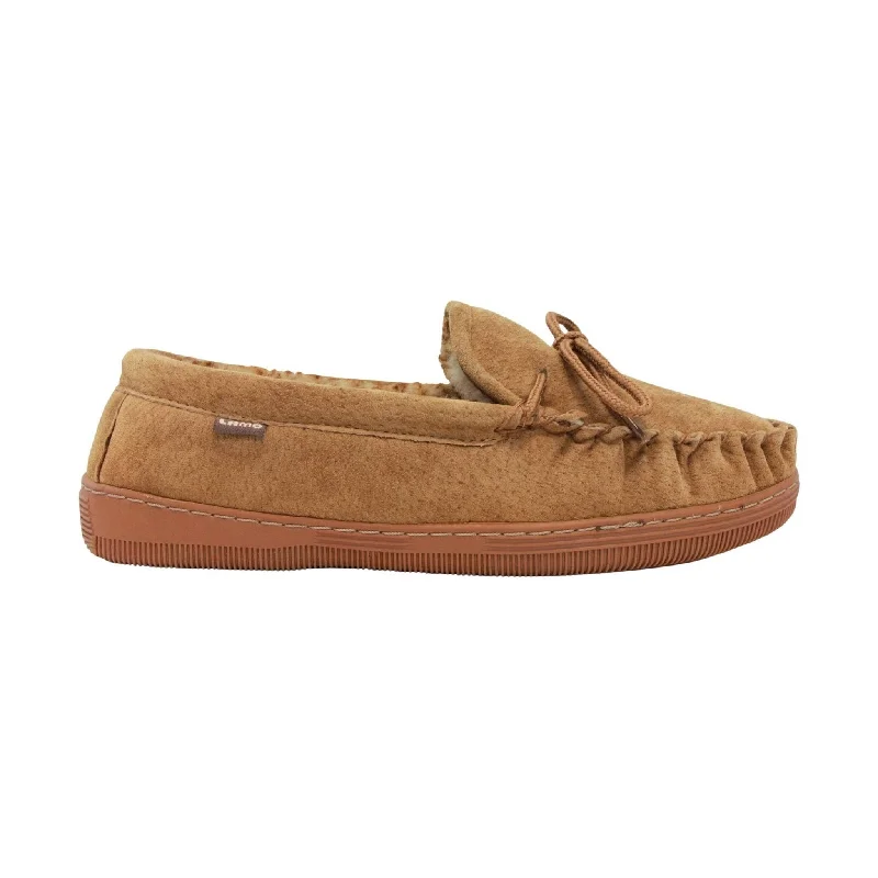 Lamo Women's Moccasin Slipper - Chestnut FINAL SALE