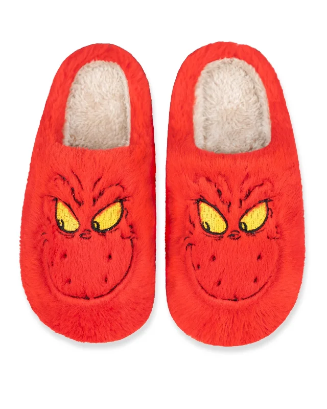 Reverse Grinch Slippers