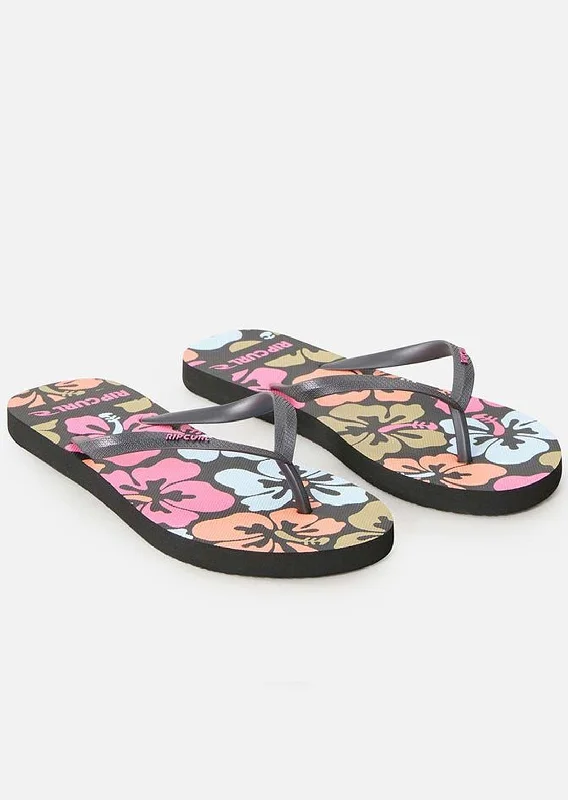 Rip Curl Women's Hibiscus Heat Bloom Open Toe Slippers