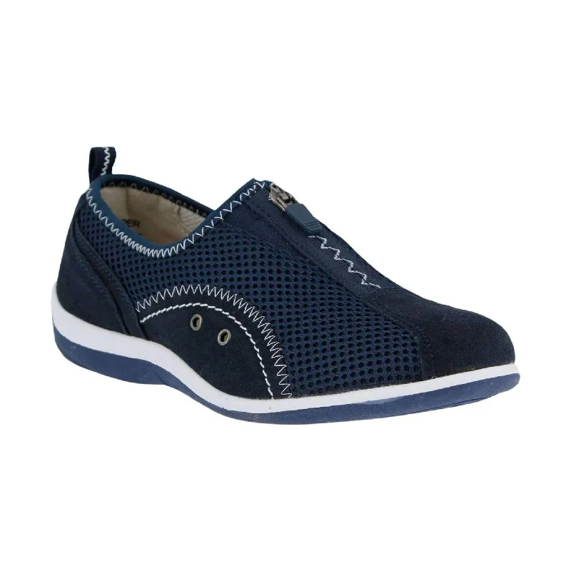 Spring Step Women's Racer Shoes - Navy