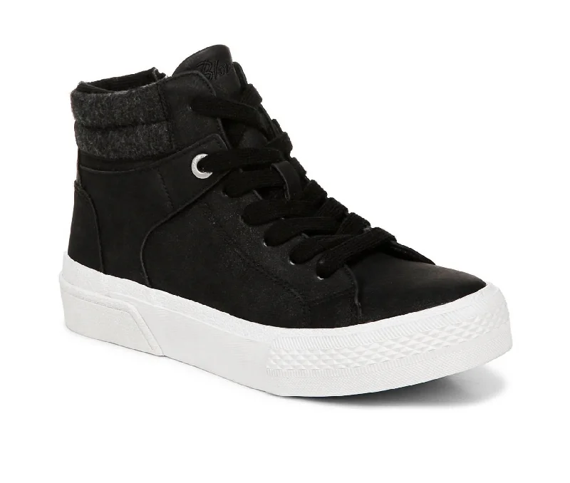 Women's Waverly High Top Sneakers In Black